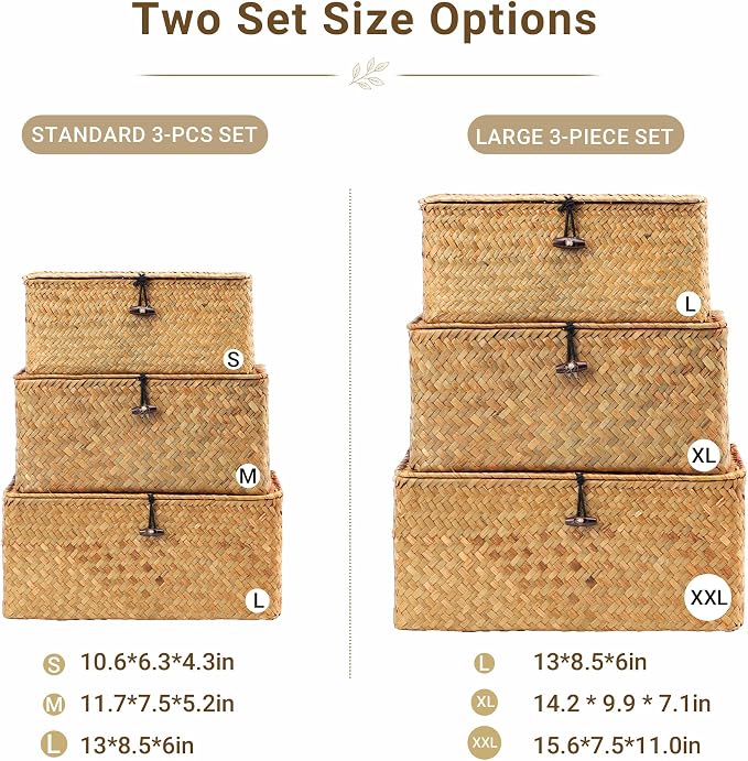 Nonam Wicker Storage Basket - Image 3