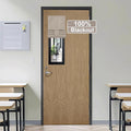 RYB HOME Classroom Door Linen Curtain by RYBHOME