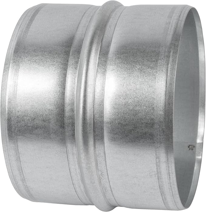 Vent Systems 5'' Inch Galvanized Steel Duct Connector by VentSystems