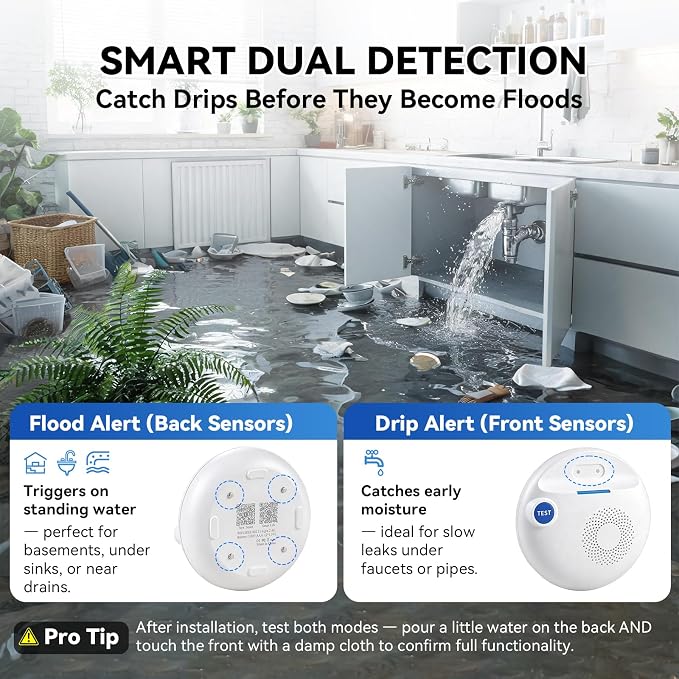 WiFi Smart Water Leak Detection & Auto Shut-Off Kit – 1 EVO Valve Controller + - Image 3