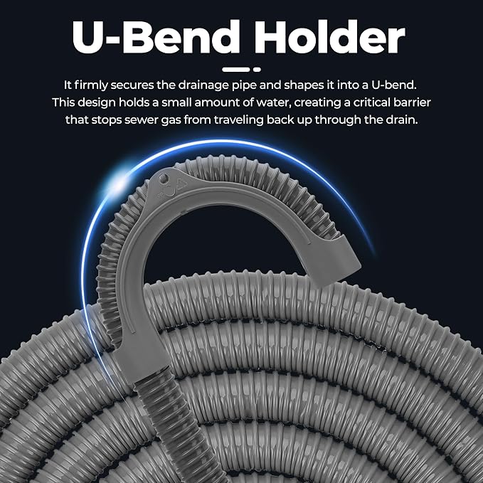 14Ft Universal Washing Machine Drain Hose Flexible Extension Hose | Flexible - Image 2