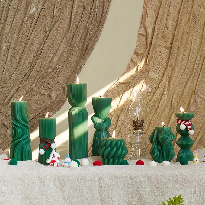 7-Pack Pillar Candles - Image 6