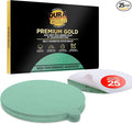 Dura-Gold Premium 6" Green Film PSA Sanding Discs by Dura-Gold