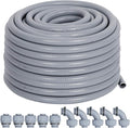 Liquid-Tight Conduit Kit 1/2 50ft w/UL Certification | Flexible Electrical by Neorexon