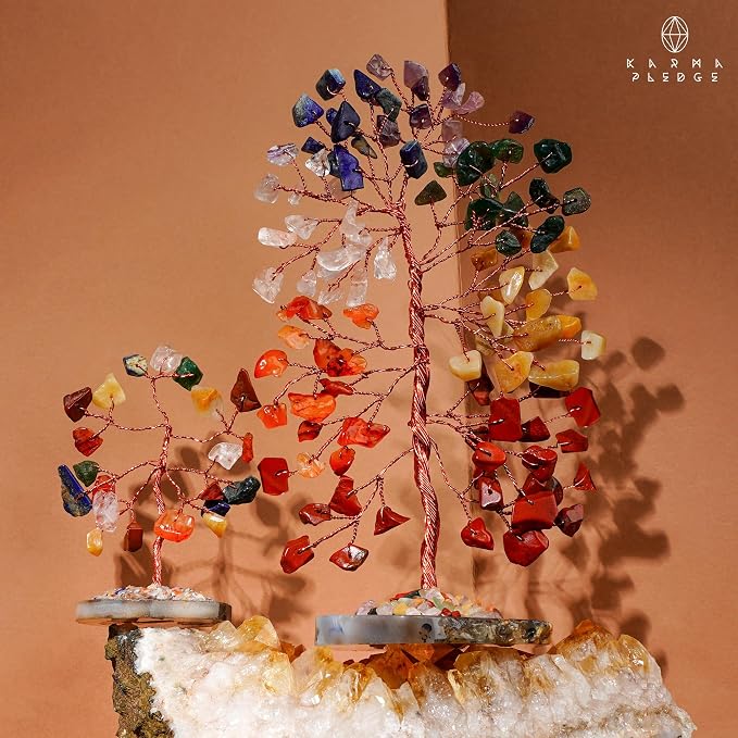 Set of 2 Crystal Trees Unique Birthday Gifts - Image 7