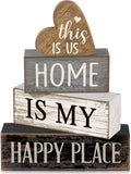 Conelist 4 Pcs Farmhouse Table Decoration Home Sweet Decor, Vivid Heart | This by Conelist