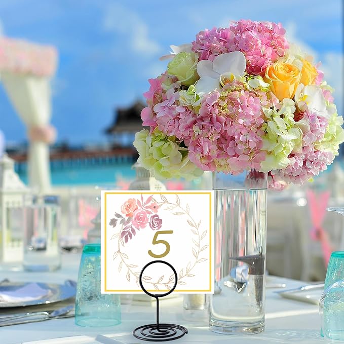 Table Number Holders, Photo Holder | Picture Holder, Cards Stand Name Menu Clips - Image 5