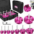 9 Pcs PVC Pipe Reamer Kit, PVC Fitting Saver Plastic Pipe Reamer Tool Kit | Hub by JYINCPED