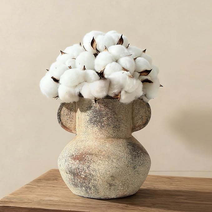 Emotionally Grounded Vase, Vaseking Ceramic Rustic Vase by Vaseking