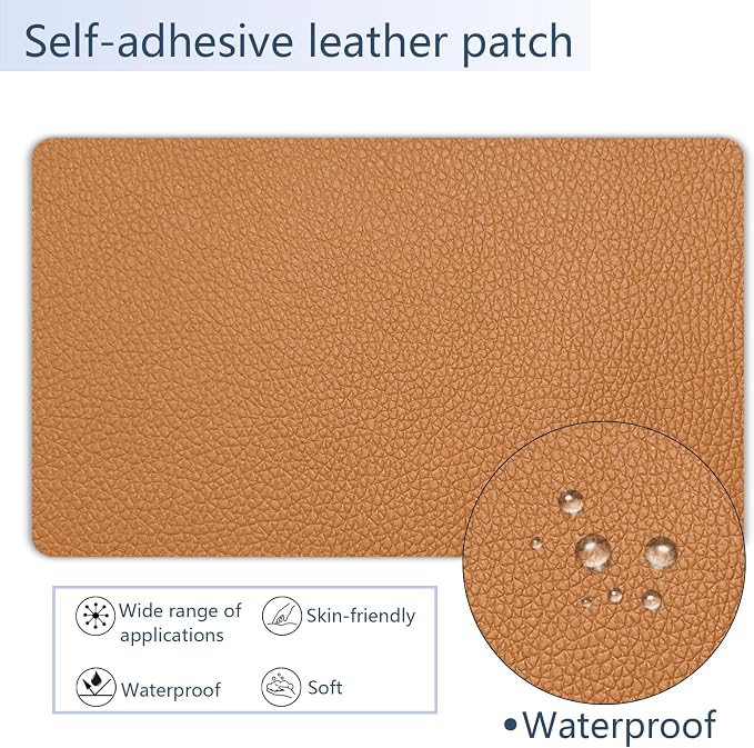 Leather Repair Patch Kit, Kitchen Stools, Car Seats - Image 3