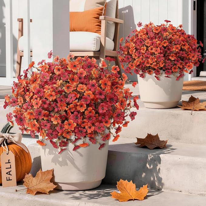 Artificial Fake Fall Plants Flowers by INQCMYPlantRack