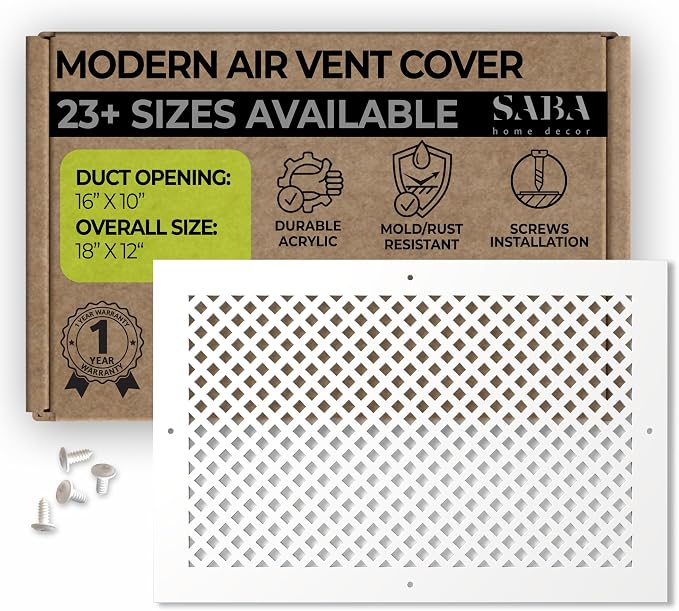 SABA Home Decor Air Vent Cover Grille by SABAHomeDecor