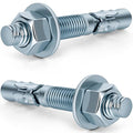 5/8 x 4-1/2 inch Wedge Anchors, Galvanized Concrete Anchors, Concrete Wall by Unknown