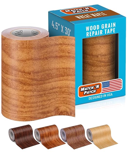 MATCH 'N PATCH Project+ Wood Grain Repair Tape by MatchNPatch