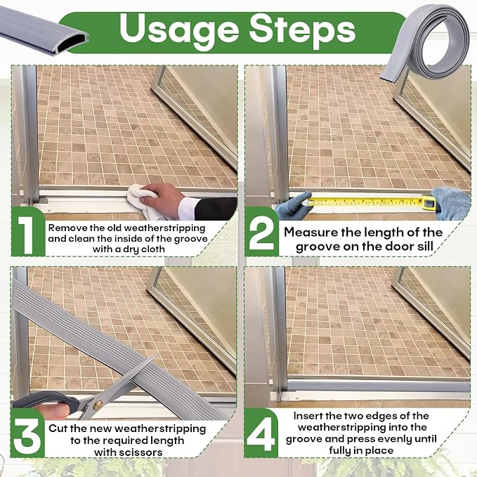 2-Pack 39 Inch Door Threshold Insert - Image 5