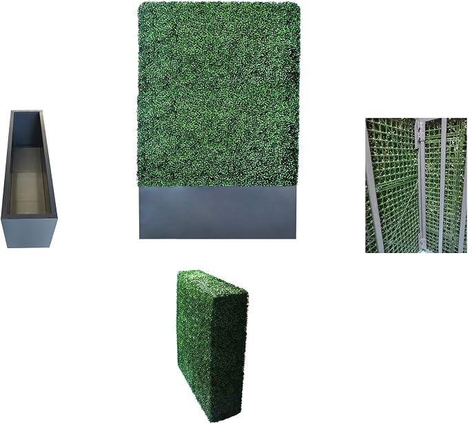 Upgraded Artificial Boxwood Hedge Wall - Image 7