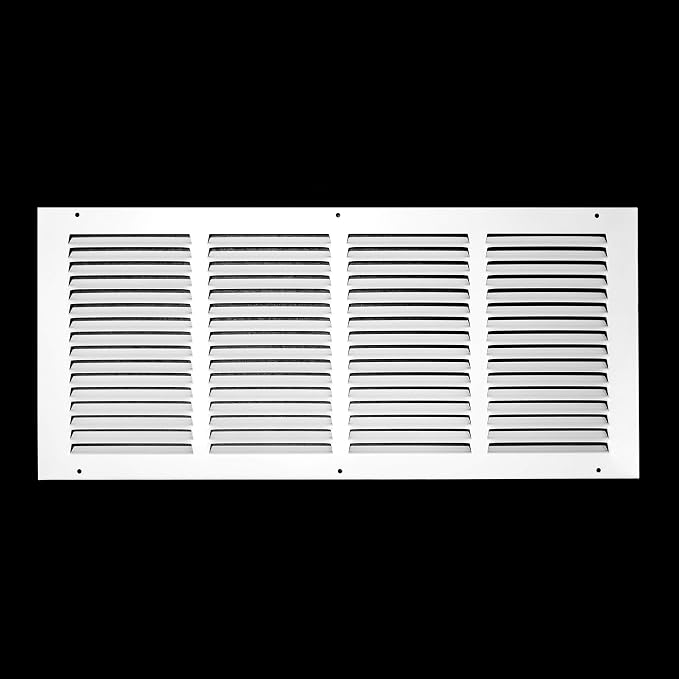 Fits 20x8 Duct Opening | Steel Return Air Grille by Handua | Vent Cover Grill - Image 3