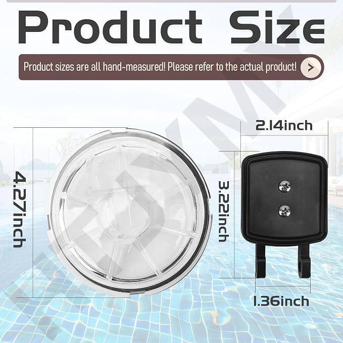 600-7300 Pool Check Valve Swing Valve and Lid Kit | Compatible - Image 2
