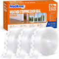 Holikme Weather Stripping Door Seal, Shower Door Bottom Seal, 1.4" W-50Feet | by Holikme