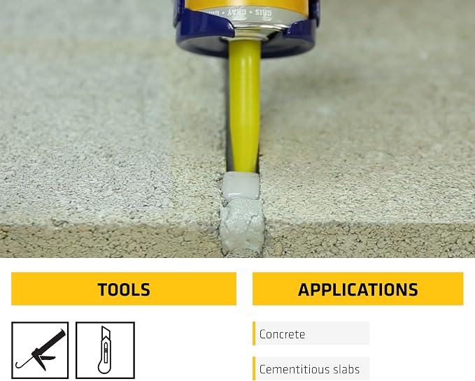 SIKA Sikaflex Self-Leveling Sealant, 10.1 Oz, Quick-Curing, Waterproof & - Image 7