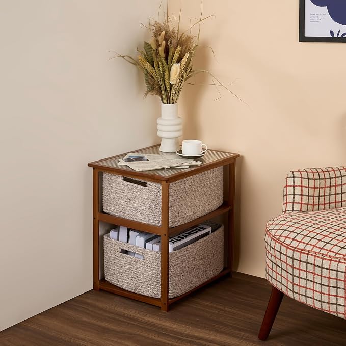 MiniArk Large Storage Baskets for Shelves, Baby Nursery, Toy Baskets Box - Image 8