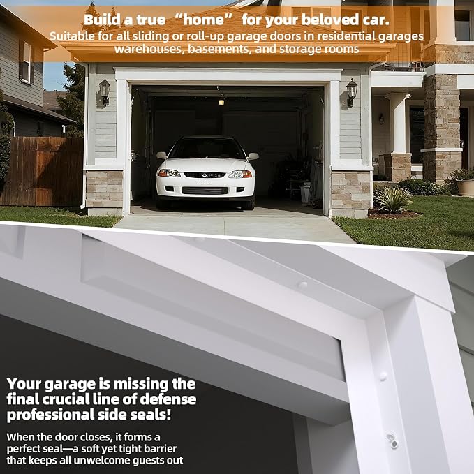 Elvone Garage Door Seal Top and Sides - Image 7