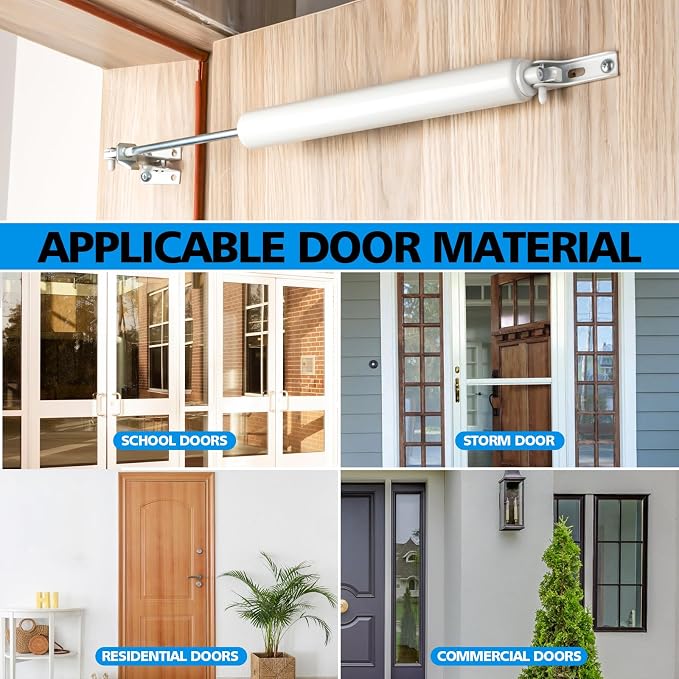MaxxGeek Screen and Storm Door Closer Kit, Closer - Image 4