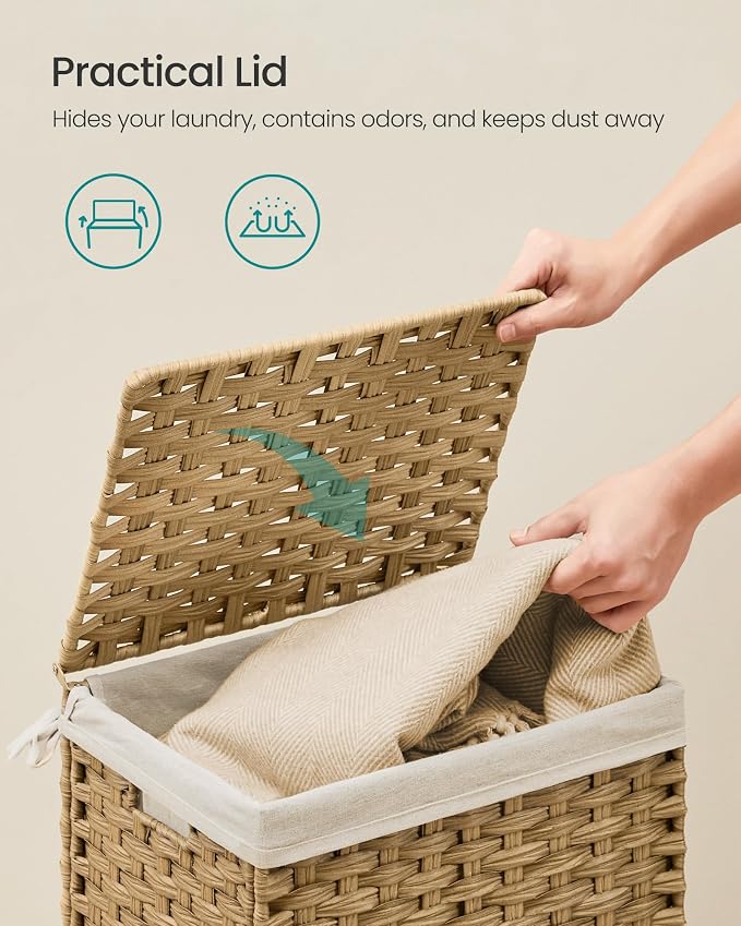 SONGMICS Woven Storage Basket - Image 4