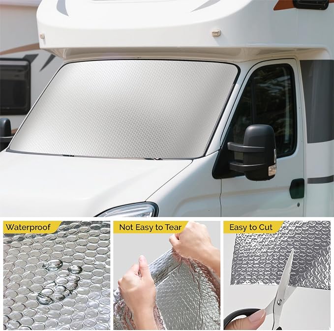 fowong Reflective Insulation Roll, Window Insulation Kit - Image 8