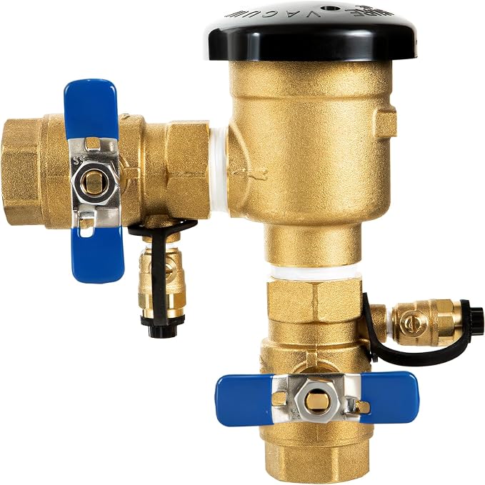 Brass Backflow Preventer Pressure Vacuum Breaker 3/4 Inch Irrigation | Vacuum by ECKXCH