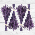 Glicrili Dried Lavender Flowers Real Stems Purple Bouquet by Glicrili