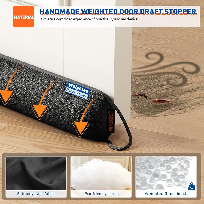 MAGZO Door Draft Stopper 30 Inches - Image 4