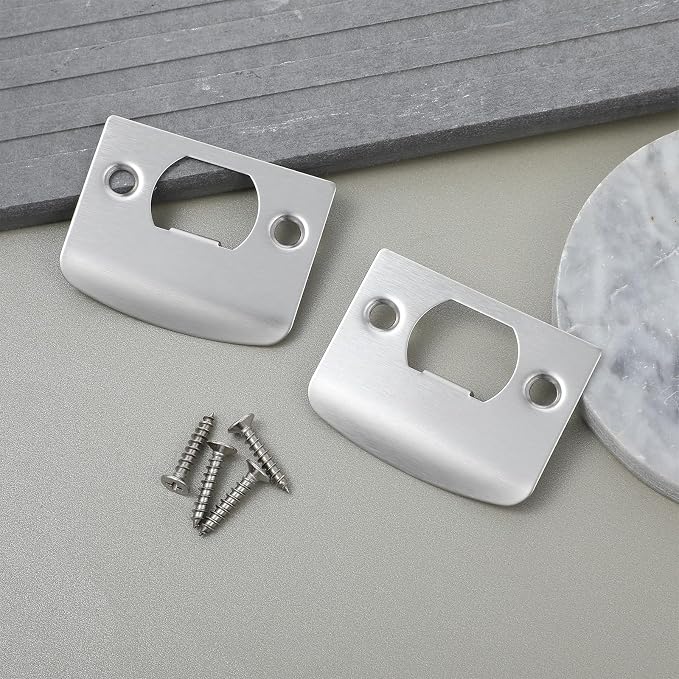2 Pack Universal Door Strike Plate - Image 7