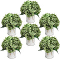 Sage Green Flower Table Centerpieces by DIYDOFUN