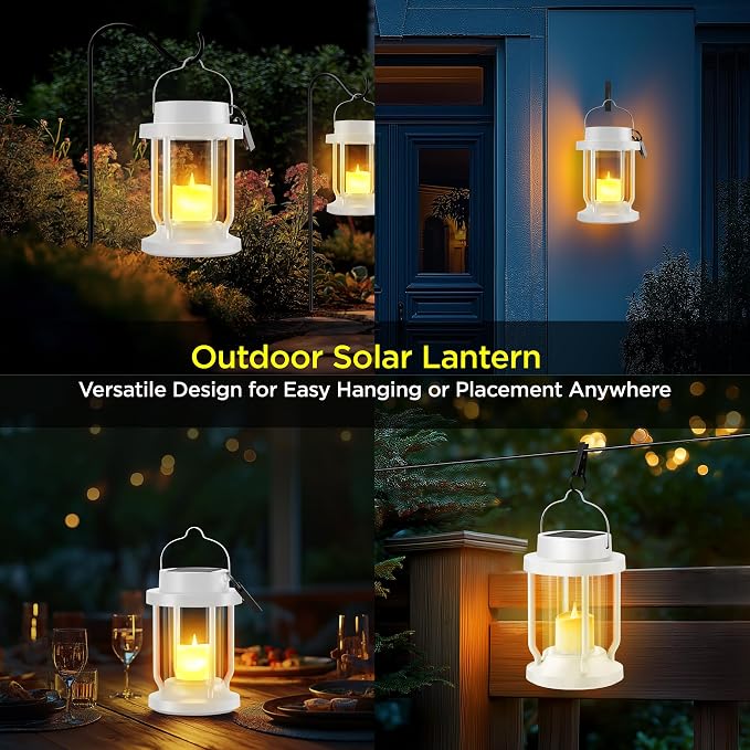 Solar Lantern Outdoor & Indoor Use – Hanging Solar Lights - Image 4