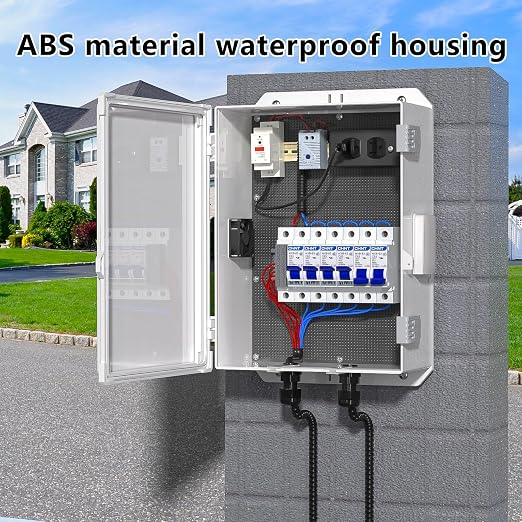 ABS Electrical Enclosure Box, 18.3" H x 12.7" L x 6.5" W - Image 3