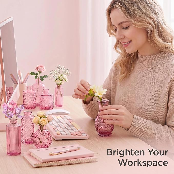 Mini Bud Vases Centerpieces for Tables, Small Flower Vases Suitable for - Image 8