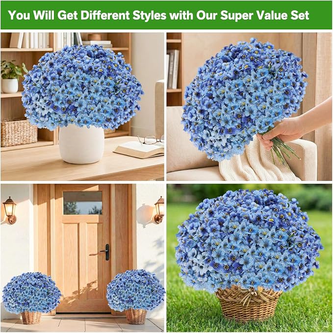 Powbrace 22 Pack Artificial Flowers - Image 3