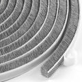 Topivers Weather Stripping Door Seal, 0.35 in x 0.35 in x 16.5 Ft | Strong by Topiverse