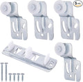 5 Pcs Sliding Closet Door Roller Kit, Wardrobe Door Roller by Nkiy+Quen