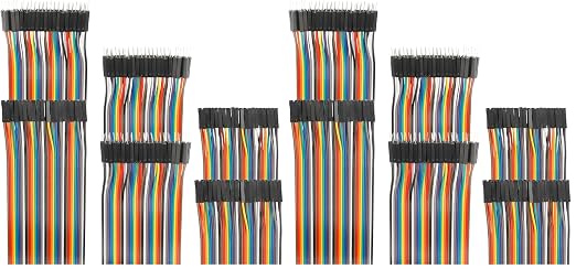 120pcs Breadboard Jumper Wires 20cm Wire Length Optional Dupont Cable Assorted by EDGELEC