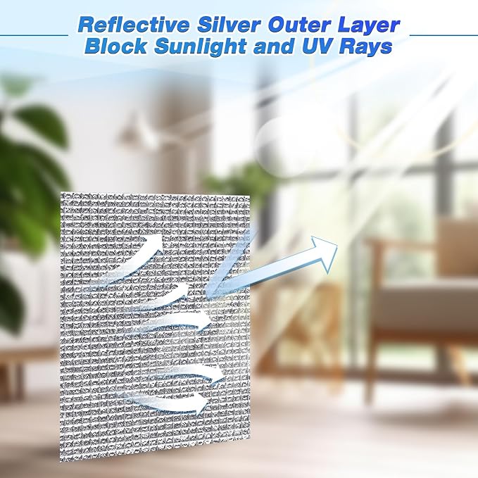 Frienda Rv Window Reflective Cover Camper Insulation Roll 59inchx8.3ft | Double - Image 5