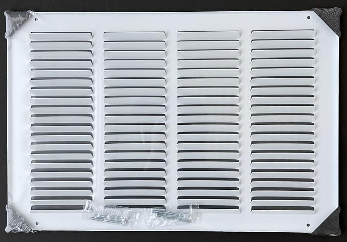 Fits 16x10 Duct Opening Stamped Steel Return Air Grille Vent Cover Grille - Image 3