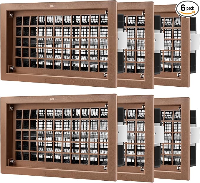 Crawl Space Foundation Vent Cover Automatic 8x16 Inch by Unknown