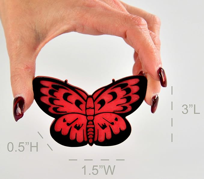 HOME-X 3D Butterfly Screen Patches, Mesh Door Repair Kit, Decorative Patch Set - Image 4