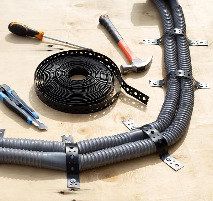 Black 1 Inch x 33FT Metal Strapping - Image 5