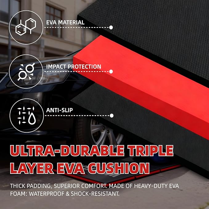 1.2" Thick Mechanic Mat for Working Under Car, 5 Fold Kneeling Pad for Work - Image 5