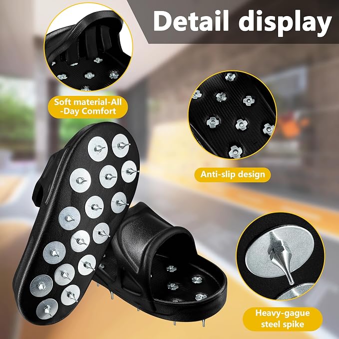 Epoxy Shoes Spikes for Floor Coating | Sharp Spiked Shoes for Resinous Coatings - Image 3