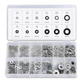 NEIKO 50400A Stainless Steel Lock and Flat Washer Assortment | 350 Piece Set | by NeikoTools