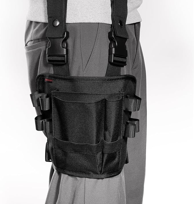 Tool Pouch Holster with Belt Clip Around Your Leg | Nylon, Electrician - Image 4